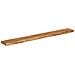 Mensola Muro 180x20x3,8cm Rettangolare Legno Acacia Bordi Vivi - Foto miniatura 3
