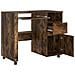 Scrivania per computer marrone Rovere affumicato Legno ingegnerizzato - Foto miniatura 4