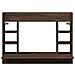 Scrivania A Parete Rovere Marrone 105x48x75cm Legno Multistrato - Foto miniatura 3