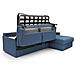 Evans Divano Letto Angolare Impermeabile T13 Blu - Foto miniatura 5