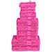 Set ASciugamani SOLUND 12 pz Rosa 600 gsm - Foto miniatura 1