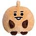 Peluche Baby Shooky Pong Pong 8cm In Poliestere Morbido Bt21, Marrone - Foto miniatura 1