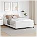 Struttura letto con materasso con materasso Bianco 140 x 200 cm - Foto miniatura 2