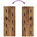 Appendiabiti a muro Legno vecchio 30 x 1.5 x 80 cm - Foto miniatura 9