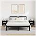 Armadio da Notte 2 pcs Rovere nero 40 x 35 x 47,5 cm - Foto miniatura 4