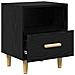 Armadio da Notte 2 pcs Rovere nero 40 x 35 x 47,5 cm - Foto miniatura 5