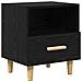 Armadio da Notte 2 pcs Rovere nero 40 x 35 x 47,5 cm - Foto miniatura 6