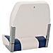 Set Sedile per Barca Pieghevole 4pz con Cuscino Blu-Bianco - Foto miniatura 8