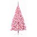 Albero di Natale artificiale con luci integrate Rosa 180 cm PVC - Foto miniatura 4