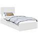 Letto con Contenitore Bianco 75 x 190 cm Legno multistrato - Foto miniatura 1