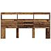 Testiera Legno vecchio 200 x 17 x 102 cm Legno multistrato - Foto miniatura 6