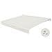 Tenda Da Sole Motorizzata Semi-cassonata Fazzio 3m X 2,5m Bianca Con Telo Beige - Foto miniatura 4