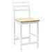 Sedie da pranzo 2 pcs Bianco 40 x 47,5 x 99,5 cm - Foto miniatura 4