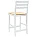 Sedie da pranzo 2 pcs Bianco 40 x 47,5 x 99,5 cm - Foto miniatura 7