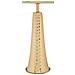 Lampada Da Tavolo Tower In Ferro Dorato Con Paralume In Tessuto - Foto miniatura 2