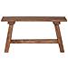 panchina Naturale 92 x 23,5 x 45,5 cm Legno massello di mogano - Foto miniatura 4