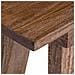 panchina Naturale 92 x 23,5 x 45,5 cm Legno massello di mogano - Foto miniatura 8