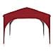 Tenda per feste a pop-up 290 x 290 x 245 cm Borgogna - Foto miniatura 6