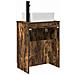 Mobile da bagno con lavabo Rovere Fumo 54 x 35 x 83 cm - Foto miniatura 5