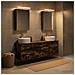 Set di mobili per il bagno 5 pcs Rovere Fumo - Foto miniatura 2