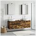 Set di mobili per il bagno 5 pcs Rovere Fumo - Foto miniatura 4