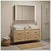 Set di mobili per il bagno 4 pcs Rovere Sonoma - Foto miniatura 4