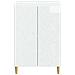 Mobile per scarpe DELFT 59,5 x 39,5 x 90 cm Bianco Lucido - Foto miniatura 4
