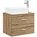 Set di mobili per il bagno Rovere Artigianale - Foto miniatura 1