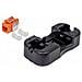 IWP-MD C6 / OR - Frutto Keystone RJ45 Cat. 6 UTP non schermato Arancio - Foto miniatura 4