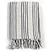 Copriletto in Cotone a Righe 220x250 cm Grigio e Bianco - Foto miniatura 4