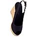 Scarpa Donna Iconic Elena Sling Back Sandal Black Fw0fw04789bds. 40 - Foto miniatura 7
