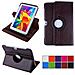 Custodia Per Samsung Galaxy Note 10.1 Gt-n8000 Gt-n8010 Gt-n8020 Smart 360° Gradi Di Rotazione Cover Supporto Protezione Case | Colore Marrone - Foto miniatura 1
