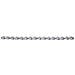 Catena 1/2 X 11/128 Pollici 116 Maglie 11s Argento Antiruggine - Foto miniatura 1