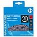Catena 1/2 X 11/128 Pollici 116 Maglie 11s Argento Antiruggine - Foto miniatura 2