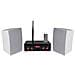 Kit Diffusori Wireless 2 Speaker + Trasmittente Mp3 Bluetooth Radio Bianco, Nero - Foto miniatura 2