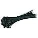 100 Pack Di Black Fascette - 100 Mm X 25 Millimetri Fascette - Di Alta Qualit Forti Nylon Fascette Di - Foto miniatura 1
