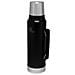 Classic borraccia 1,0 L Matte Black Pebble - Foto miniatura 1