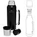 Classic borraccia 1,0 L Matte Black Pebble - Foto miniatura 5