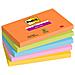 655-5ss-boos Pouch Autoadesiva Rettangolo Blu, Verde, Arancione, Rosa, Giallo 90 Fogli - Foto miniatura 1