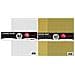 96 Carte Scrapbooking Bianco + Kraft - 300 G / m2 - Foto miniatura 1