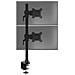 Dm35v2x1 Doppio Supporto Verticale 2 Monitor Da Scrivania Con Morsetto - Lunghezza Staffa 80cm - Altezza Regolabile E Orientabile - Compatibilità Universale Con Schermi Tv Monitor Con Vesa 100*100 - Foto miniatura 1