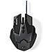 Mouse Gaming Cablato 7 Tasti Led Ottico 2400 Dpi Nero 1.5m - Foto miniatura 3