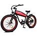 Outlaw - Nero E Rosso - 250w / 10ah - Vintage Chopper E-bike - Bicicletta Elettrica Cruiser Custom Fat Bike - Foto miniatura 5