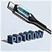 Cavo Di Ricarica Rapida Usb-c Pd 100 W Black 3 M - Foto miniatura 2
