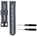 Cinturino Per Orologio In Silicone Forerunner 945/935, Garmin Fenix 5 Grey - Foto miniatura 1