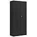 Armadio Classificatore Nero 90x40x200 Cm In Acciaio - Foto miniatura 2
