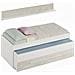 Letto Singolo Sunnyvale, Struttura Letto Per Cameretta, Letto Singolo Con Lettino Estraibile E Cassettone E Mensola Abbinata, 199x96h65 Cm, Bianco - Foto miniatura 2