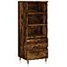 Credenza Rovere Fumo 40x36x110 Cm In Legno Multistrato - Foto miniatura 2