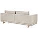 Divano 3 Posti Nivala Tessuto Beige Chiaro - Foto miniatura 11