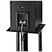 00220881 supporto da parete per casse acustiche Pavimento Nero - Foto miniatura 3